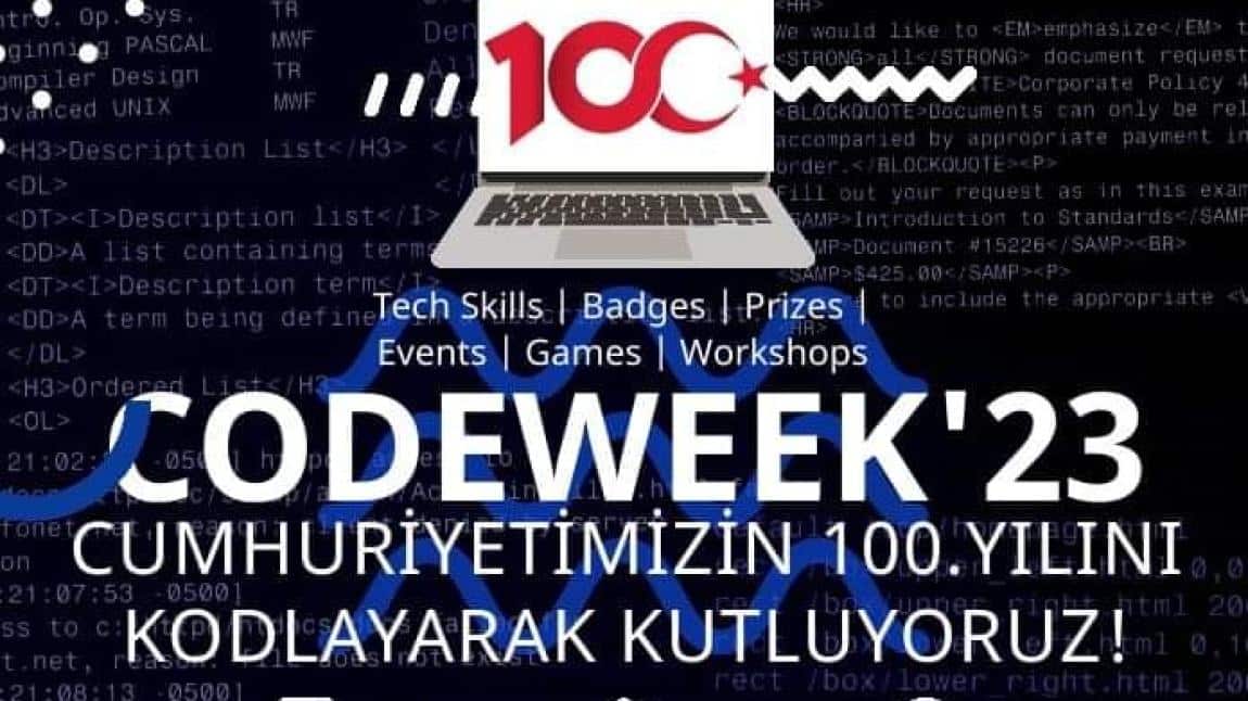 Codeweek Haftası 7-22 Ekim